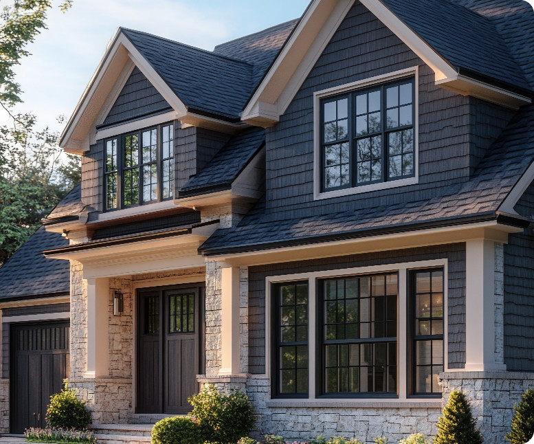 Replacement windows installed throughout a residential home